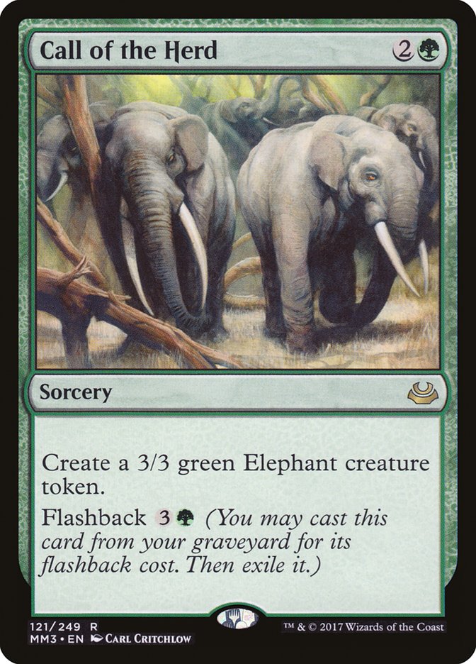 Call of the Herd [Modern Masters 2017] | Deep Dive Games St. Marys