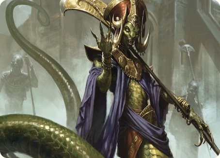 Sidisi, Brood Tyrant Art Card [Commander Masters Art Series] | Deep Dive Games St. Marys
