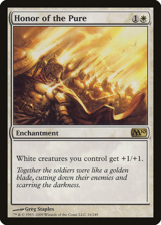 Honor of the Pure [Magic 2010] | Deep Dive Games St. Marys