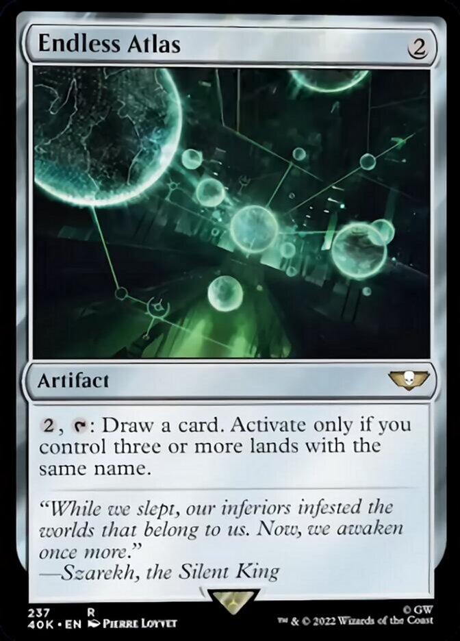 Endless Atlas (Surge Foil) [Warhammer 40,000] | Deep Dive Games St. Marys