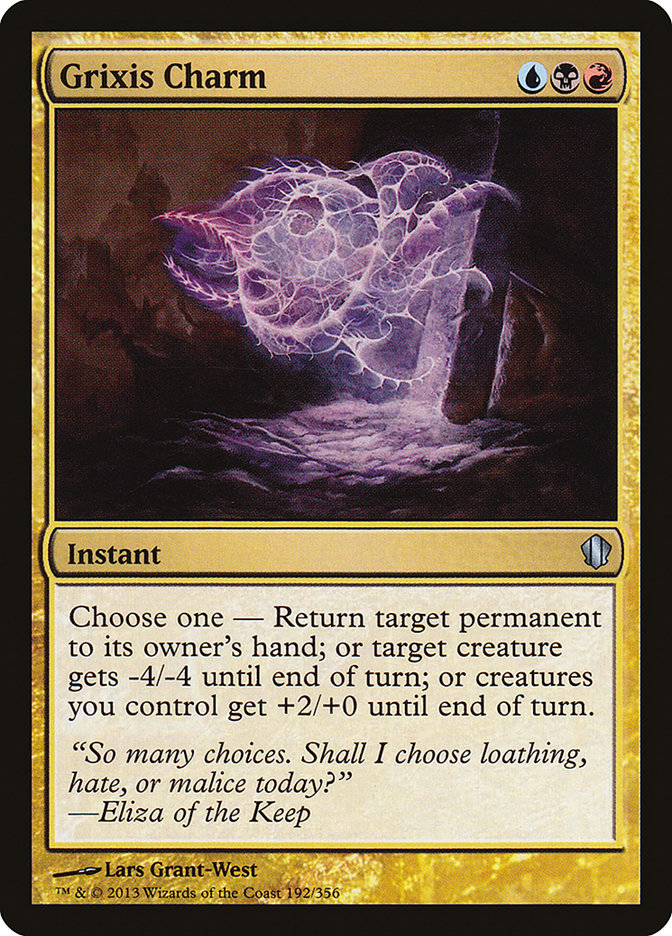 Grixis Charm [Commander 2013] | Deep Dive Games St. Marys
