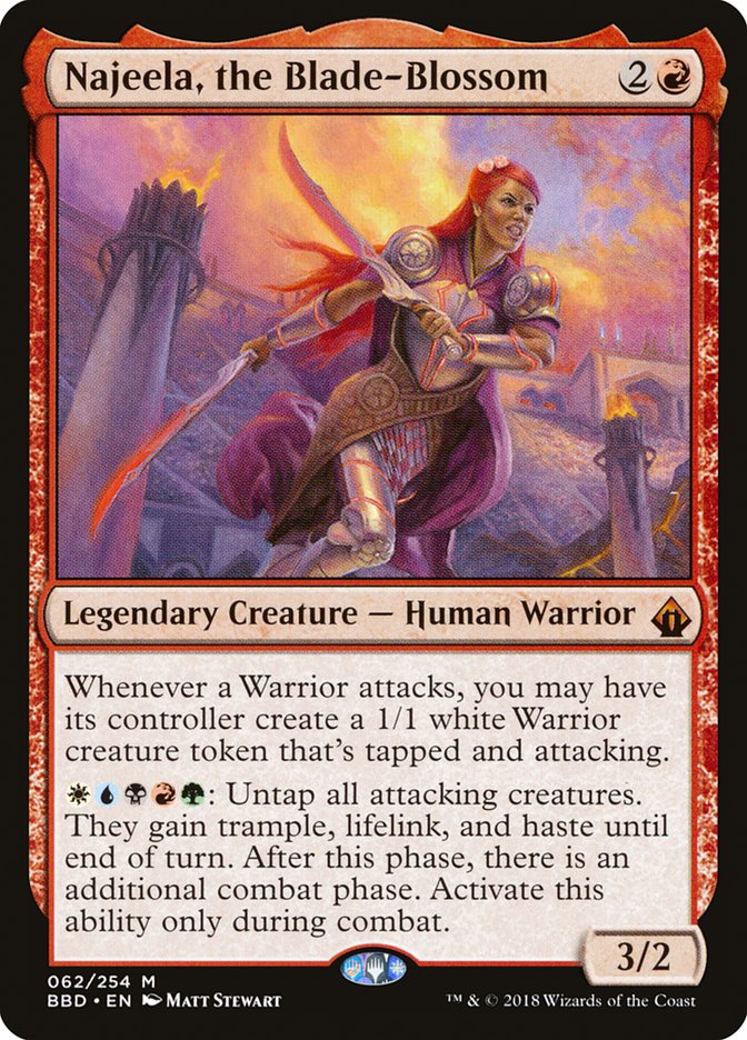 Najeela, the Blade-Blossom [Battlebond] | Deep Dive Games St. Marys