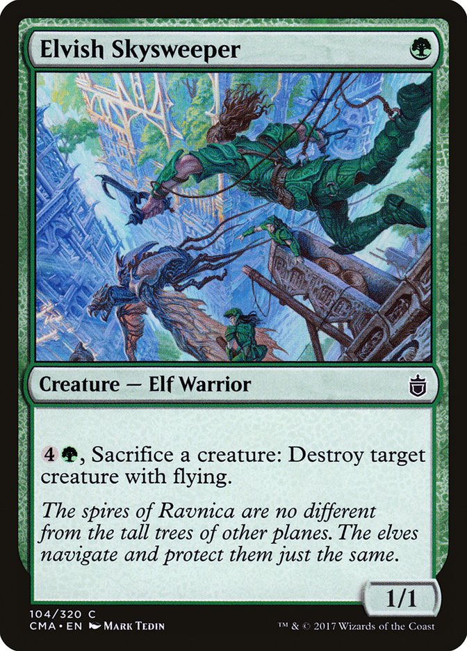 Elvish Skysweeper [Commander Anthology] | Deep Dive Games St. Marys