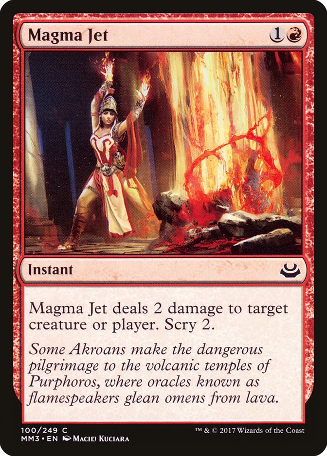 Magma Jet [Modern Masters 2017] | Deep Dive Games St. Marys