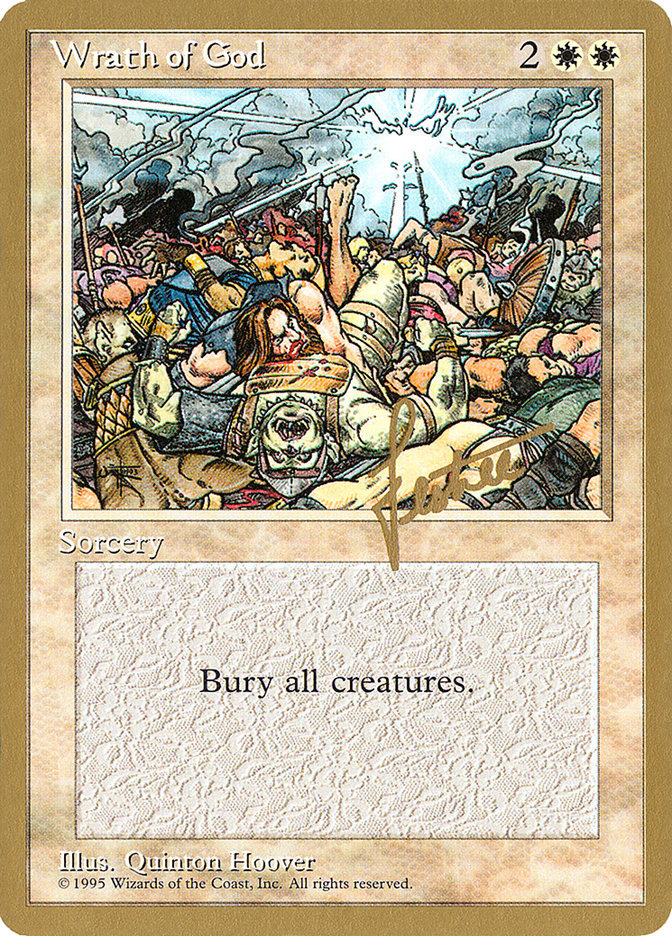 Wrath of God (Bertrand Lestree) [Pro Tour Collector Set] | Deep Dive Games St. Marys