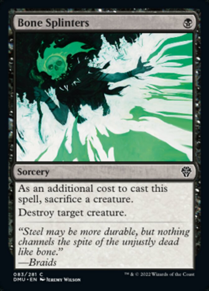 Bone Splinters [Dominaria United] | Deep Dive Games St. Marys