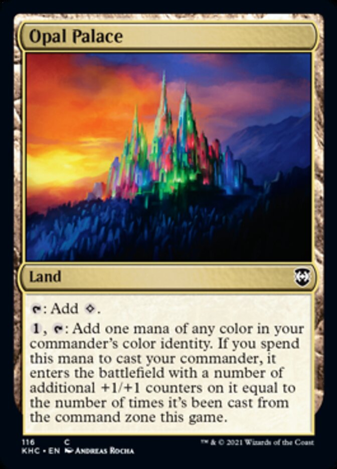 Opal Palace [Kaldheim Commander] | Deep Dive Games St. Marys