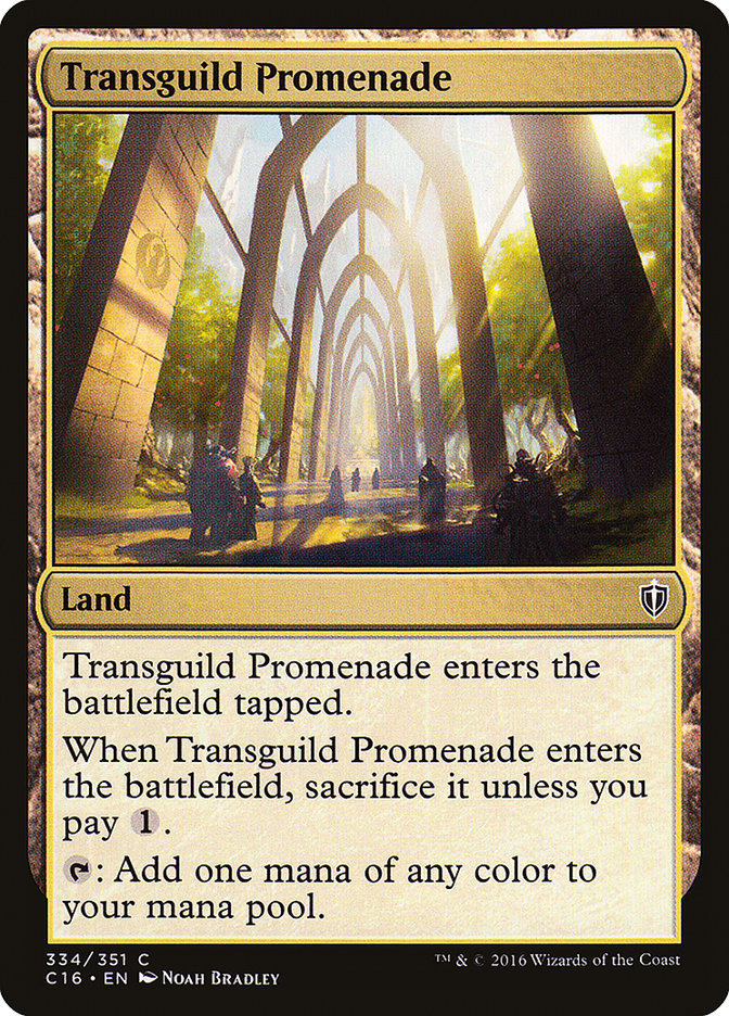 Transguild Promenade [Commander 2016] | Deep Dive Games St. Marys