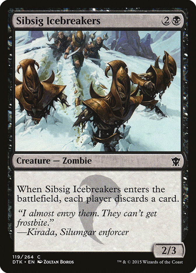 Sibsig Icebreakers [Dragons of Tarkir] | Deep Dive Games St. Marys