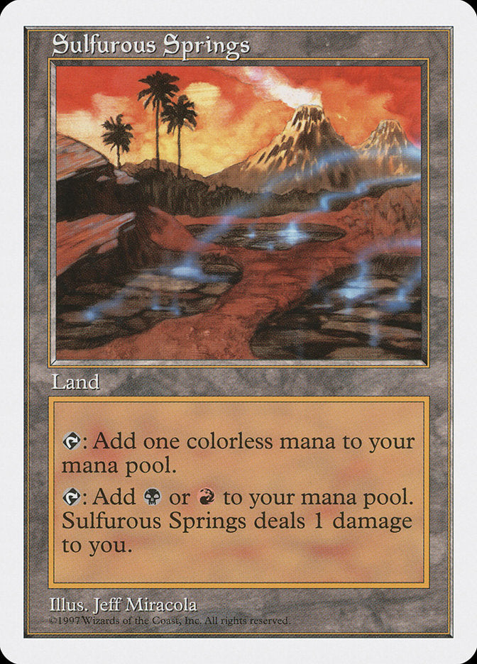 Sulfurous Springs [Fifth Edition] | Deep Dive Games St. Marys