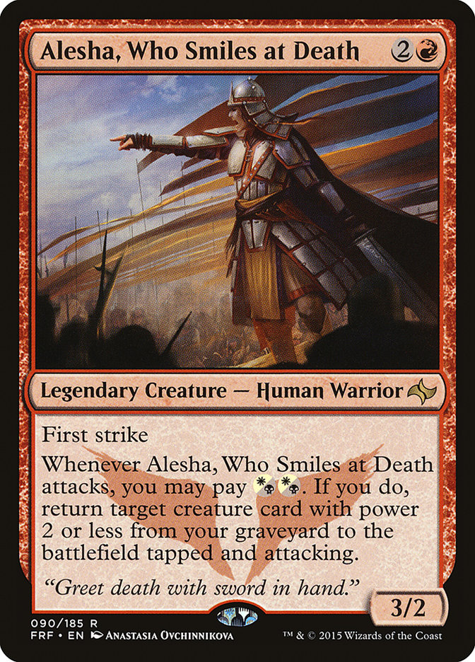 Alesha, Who Smiles at Death [Fate Reforged] | Deep Dive Games St. Marys