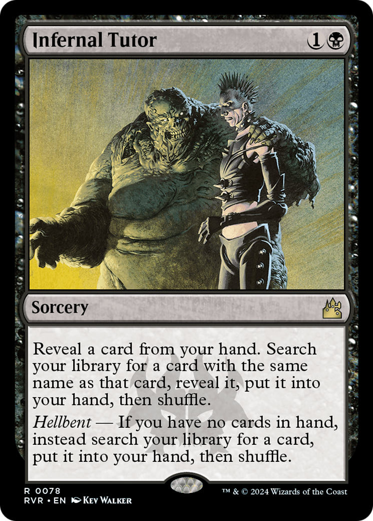 Infernal Tutor [Ravnica Remastered] | Deep Dive Games St. Marys