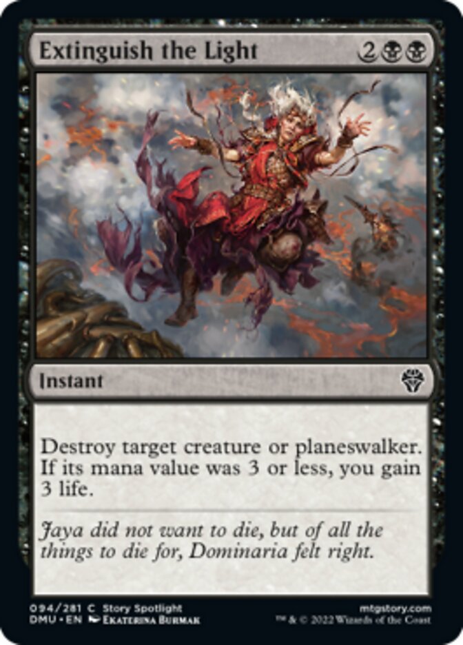 Extinguish the Light [Dominaria United] | Deep Dive Games St. Marys