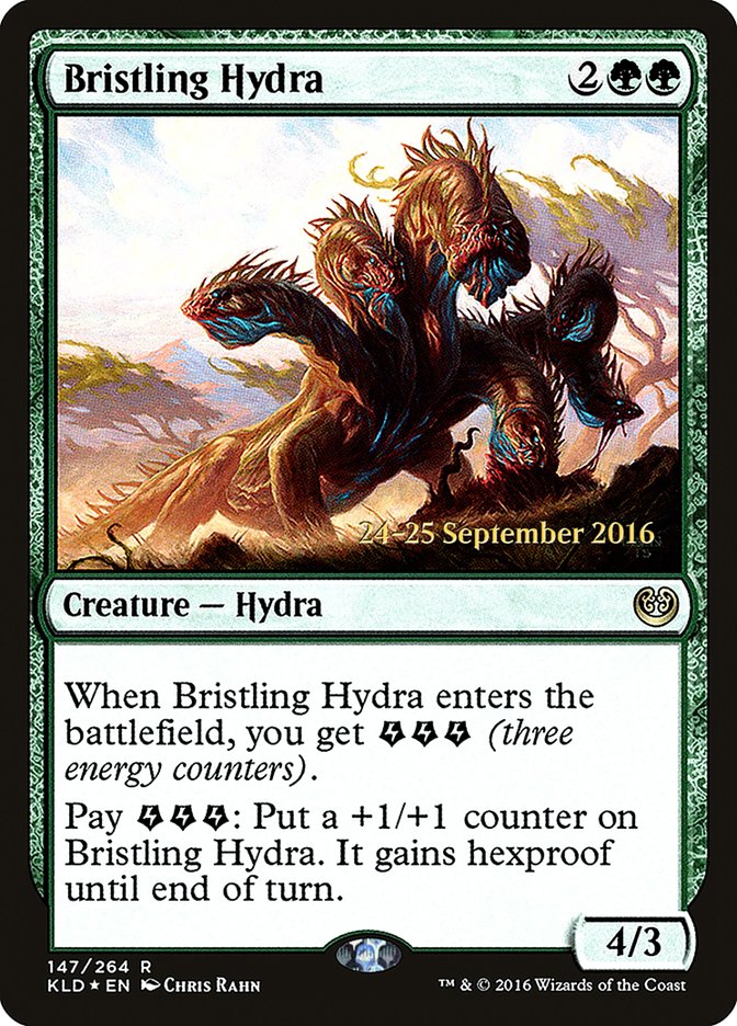 Bristling Hydra [Kaladesh Prerelease Promos] | Deep Dive Games St. Marys
