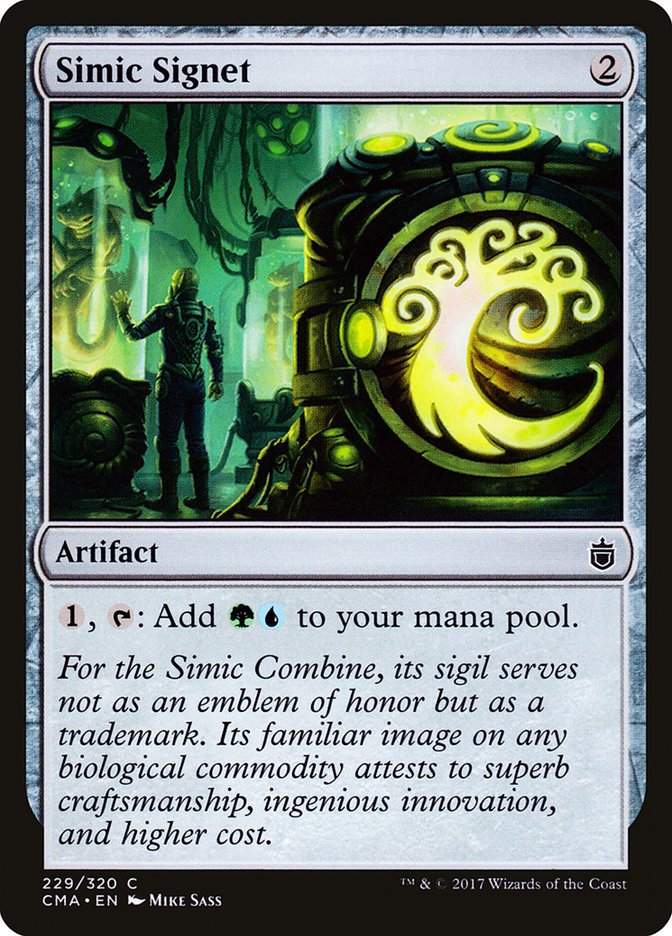Simic Signet [Commander Anthology] | Deep Dive Games St. Marys