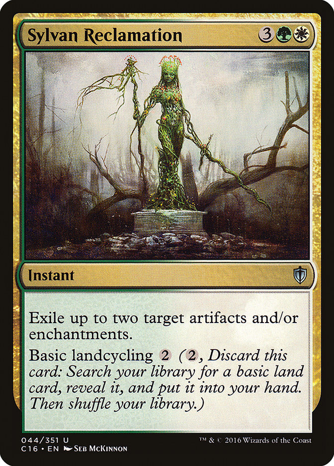 Sylvan Reclamation [Commander 2016] | Deep Dive Games St. Marys