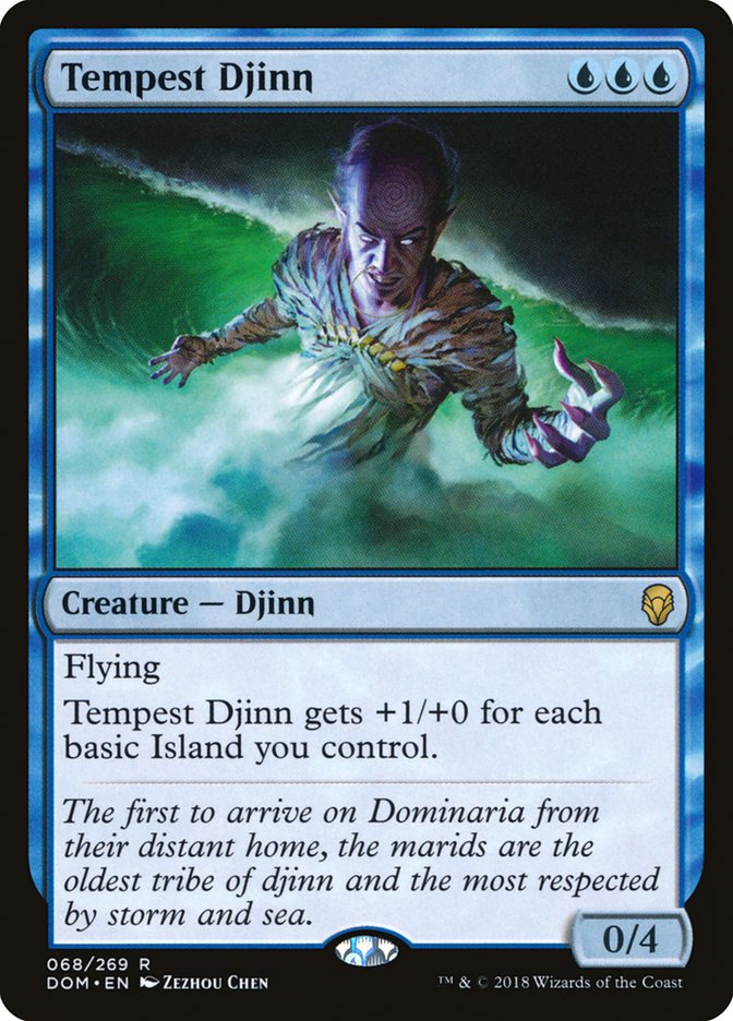 Tempest Djinn [Dominaria] | Deep Dive Games St. Marys