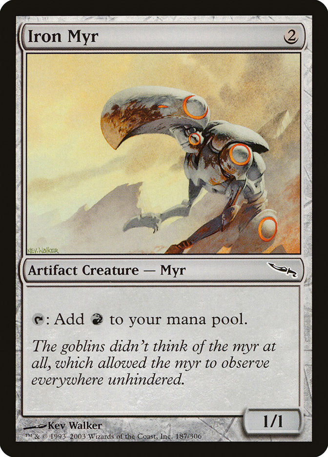 Iron Myr [Mirrodin] | Deep Dive Games St. Marys