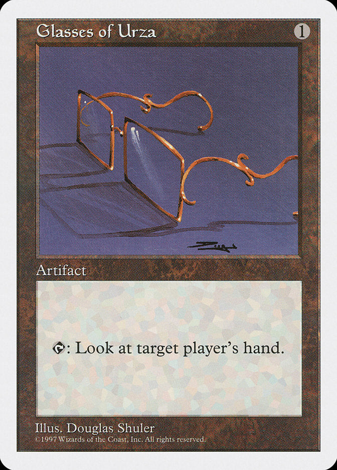 Glasses of Urza [Fifth Edition] | Deep Dive Games St. Marys