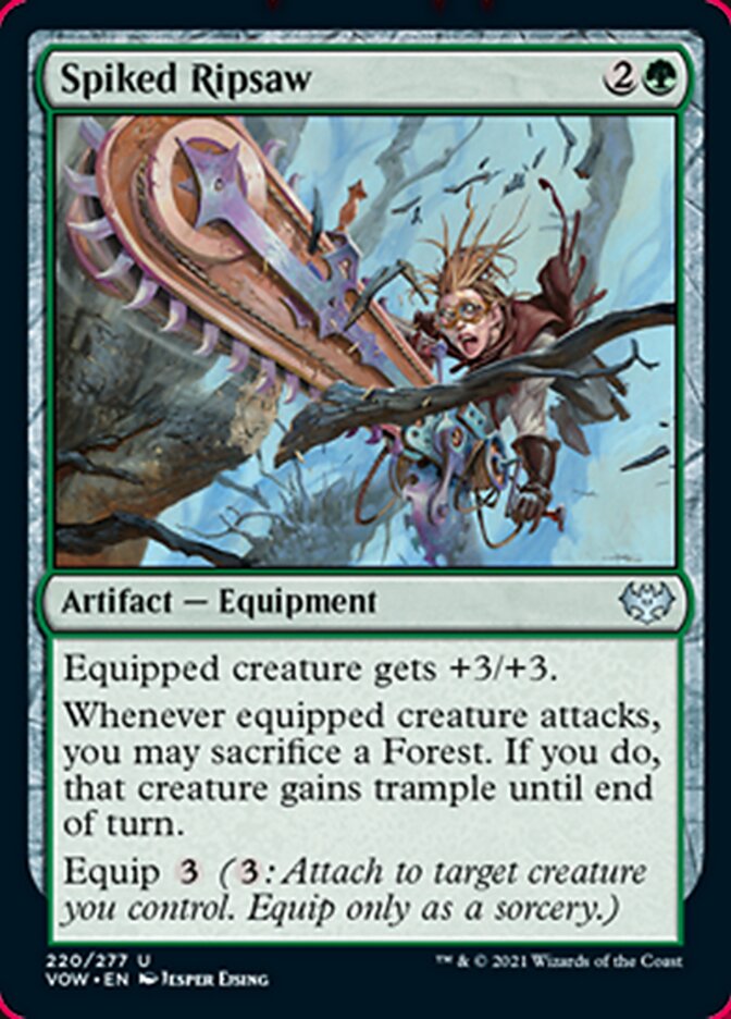 Spiked Ripsaw [Innistrad: Crimson Vow] | Deep Dive Games St. Marys
