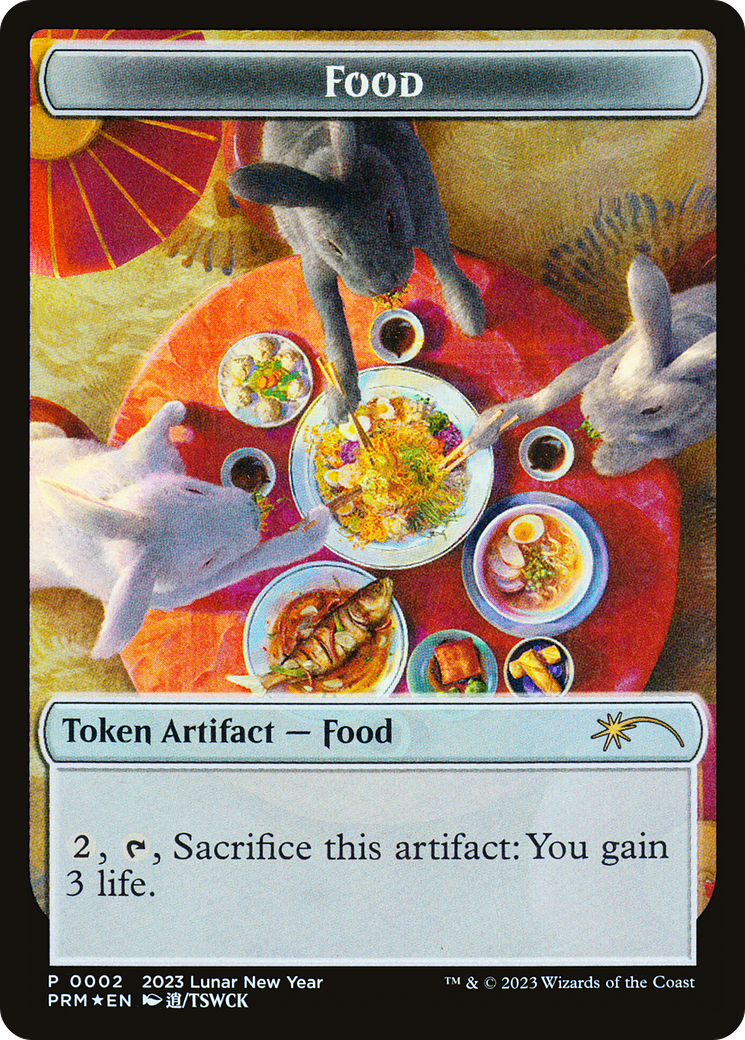 Food Token [Year of the Rabbit 2023] | Deep Dive Games St. Marys