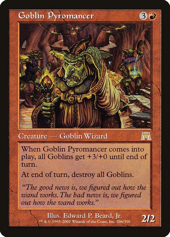 Goblin Pyromancer [Onslaught] | Deep Dive Games St. Marys
