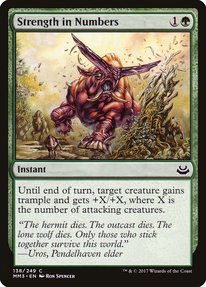Strength in Numbers [Modern Masters 2017] | Deep Dive Games St. Marys