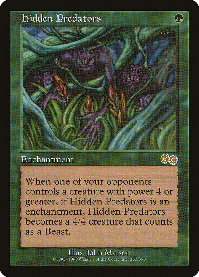 Hidden Predators [Urza's Saga] | Deep Dive Games St. Marys