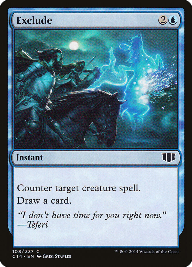 Exclude [Commander 2014] | Deep Dive Games St. Marys