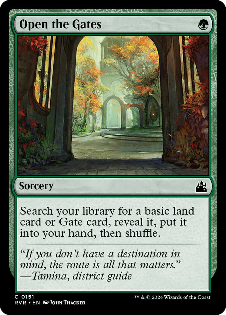Open the Gates [Ravnica Remastered] | Deep Dive Games St. Marys