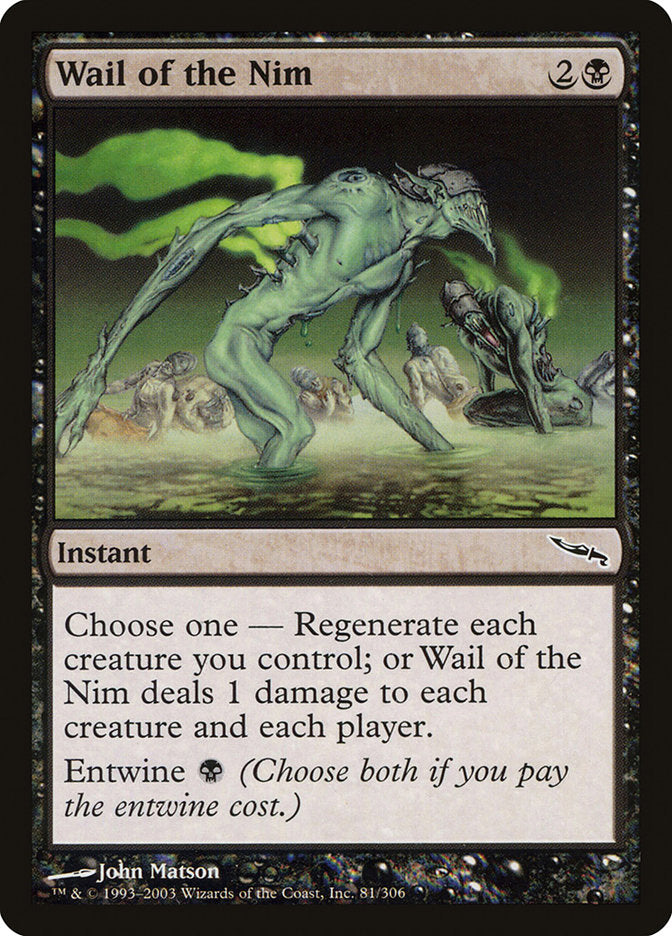 Wail of the Nim [Mirrodin] | Deep Dive Games St. Marys