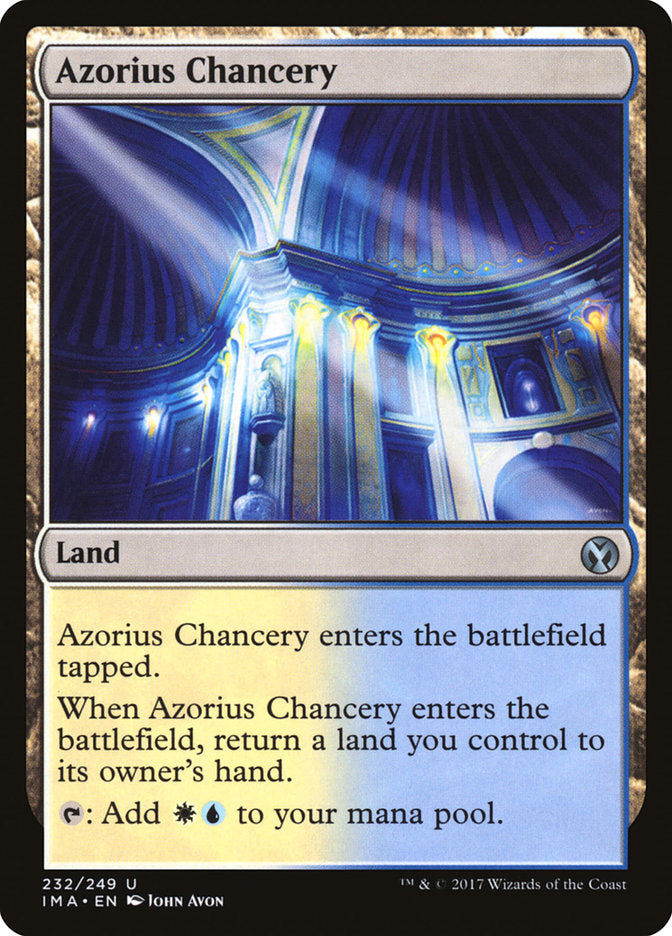 Azorius Chancery [Iconic Masters] | Deep Dive Games St. Marys