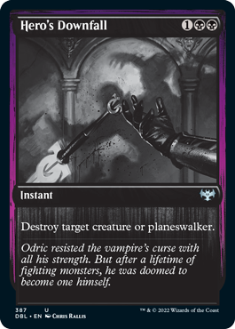 Hero's Downfall [Innistrad: Double Feature] | Deep Dive Games St. Marys