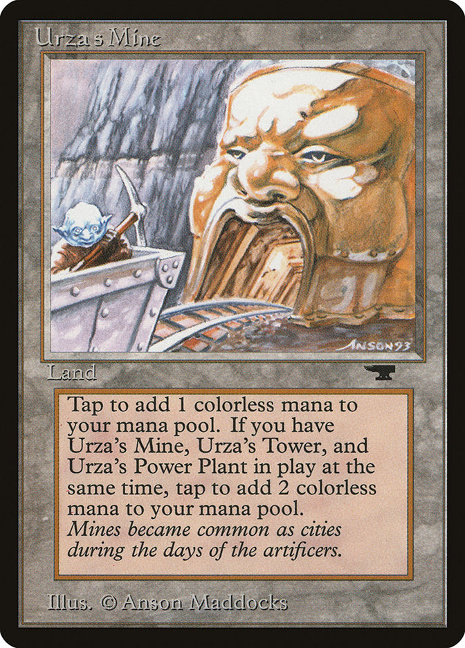 Urza's Mine (Mine Cart Entering Mouth) [Antiquities] | Deep Dive Games St. Marys