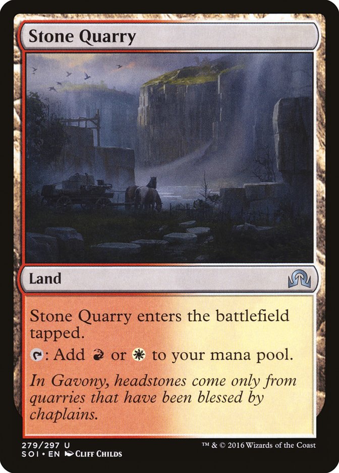 Stone Quarry [Shadows over Innistrad] | Deep Dive Games St. Marys