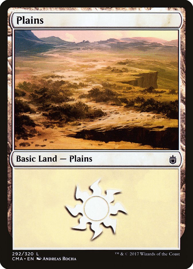 Plains (292) [Commander Anthology] | Deep Dive Games St. Marys