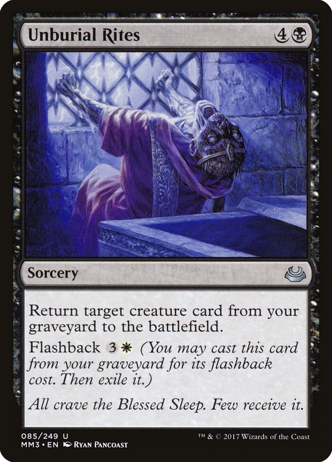 Unburial Rites [Modern Masters 2017] | Deep Dive Games St. Marys