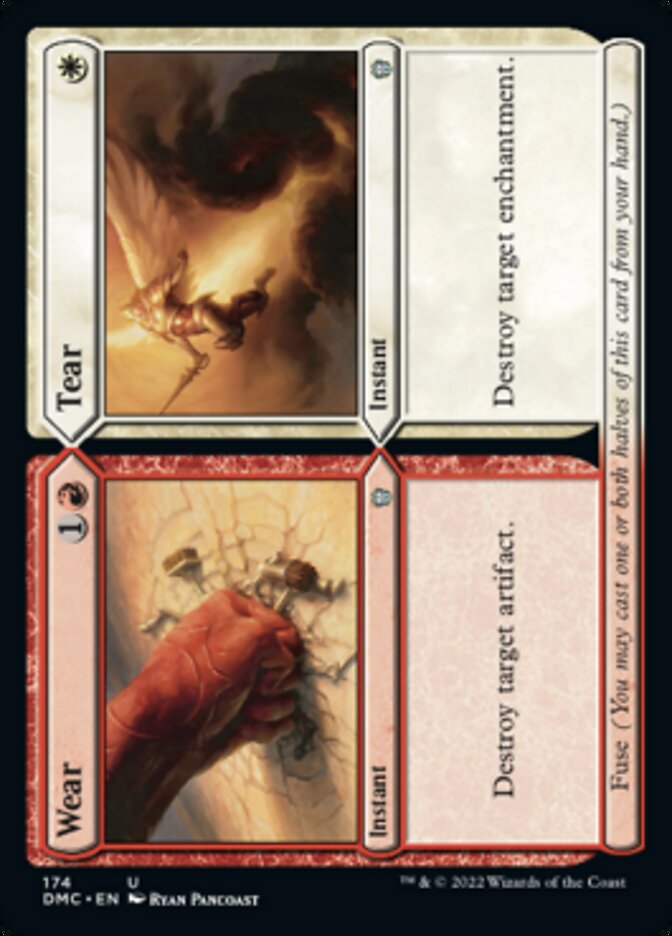 Wear // Tear [Dominaria United Commander] | Deep Dive Games St. Marys