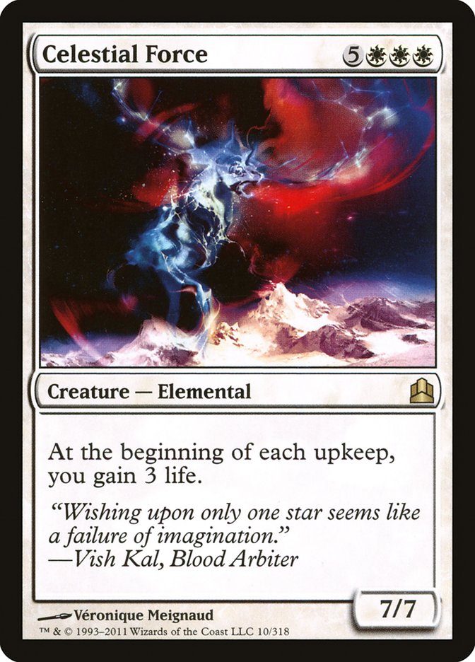 Celestial Force [Commander 2011] | Deep Dive Games St. Marys