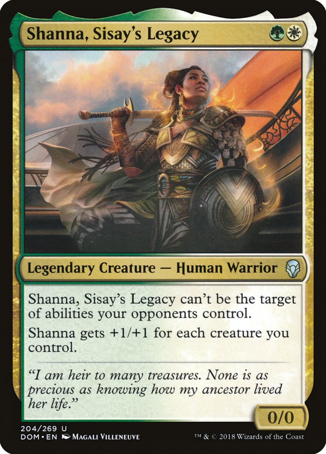 Shanna, Sisay's Legacy [Dominaria] | Deep Dive Games St. Marys