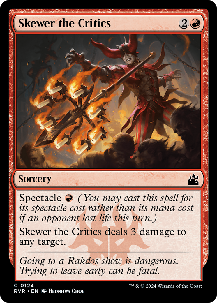 Skewer the Critics [Ravnica Remastered] | Deep Dive Games St. Marys
