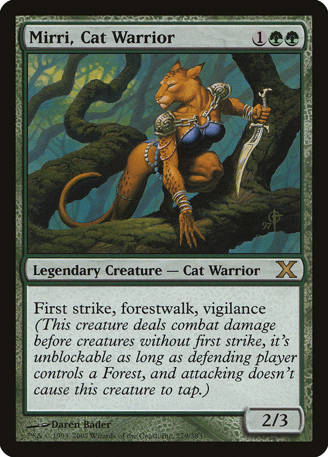 Mirri, Cat Warrior [Tenth Edition] | Deep Dive Games St. Marys