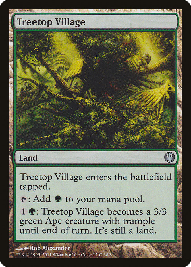 Treetop Village [Duel Decks: Knights vs. Dragons] | Deep Dive Games St. Marys