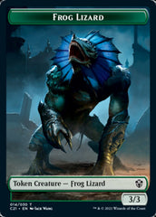 Frog Lizard // Elephant Double-Sided Token [Commander 2021 Tokens] | Deep Dive Games St. Marys