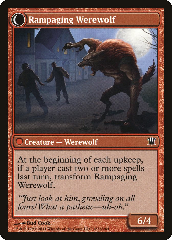 Tormented Pariah // Rampaging Werewolf [Innistrad] | Deep Dive Games St. Marys