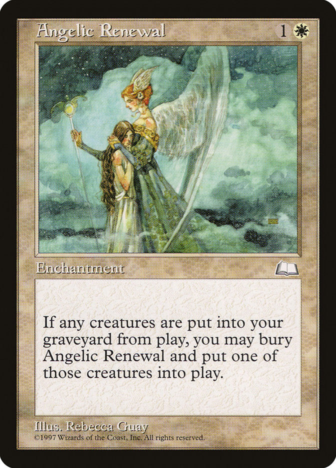 Angelic Renewal [Weatherlight] | Deep Dive Games St. Marys