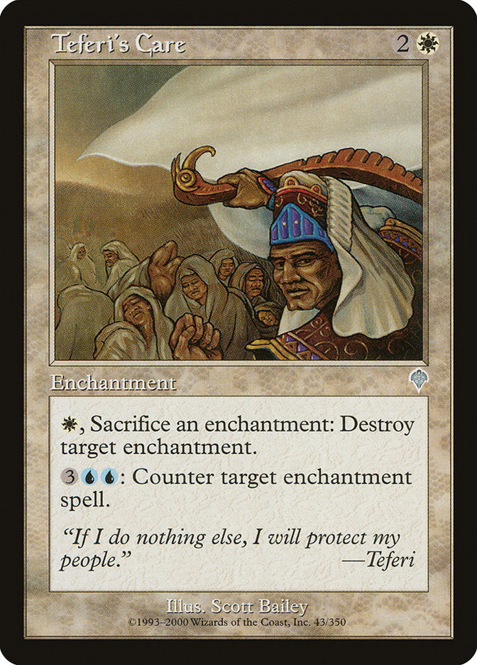 Teferi's Care [Invasion] | Deep Dive Games St. Marys