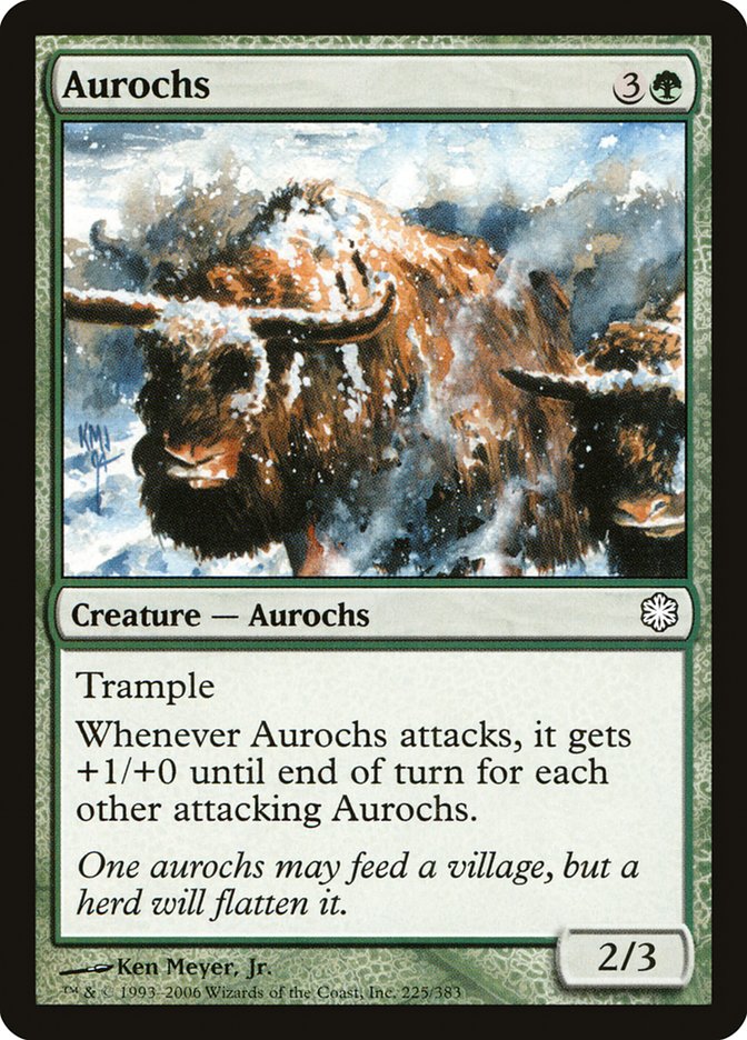 Aurochs [Coldsnap Theme Decks] | Deep Dive Games St. Marys