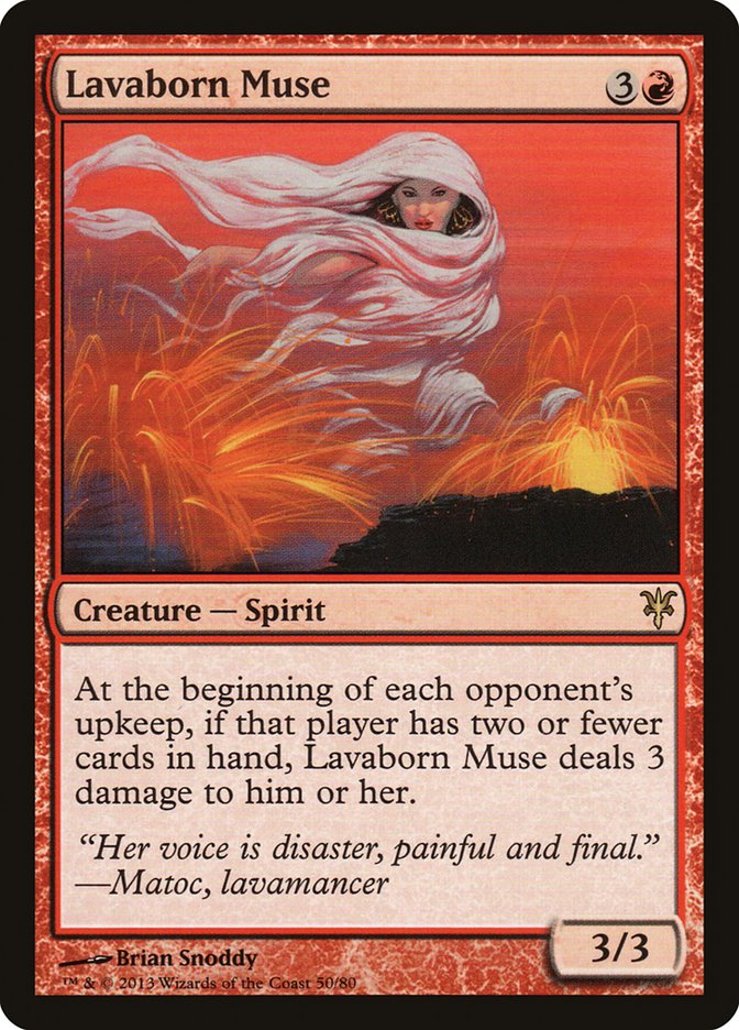 Lavaborn Muse [Duel Decks: Sorin vs. Tibalt] | Deep Dive Games St. Marys