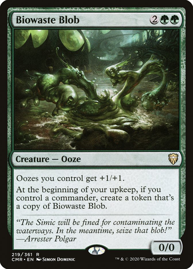 Biowaste Blob [Commander Legends] | Deep Dive Games St. Marys